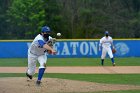Baseball vs CGA  Wheaton College Baseball vs Coast Guard Academy during game two of the NEWMAC semi-finals playoffs. - (Photo by Keith Nordstrom) : Wheaton, baseball, NEWMAC